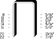 MG-400548 STAPLES JK779 400548 JK779-20