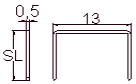MG-66/7(NK) STAPLES  66/7(NK)