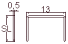 MG-66/8(NK) STAPLES  66/8(NK)B