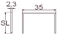 MG-B 5/8 Staples B 5/8
