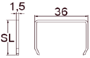 MG-MG 315 Staples MG 300 Series MG 315