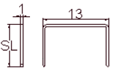 MG-M C 26 Coiled Staples for C 13 (5.000 staples per coil) M C 26