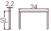 MG-ZH 16 25 (NK) Staples ZH 16 ZH 16 25 (NK)