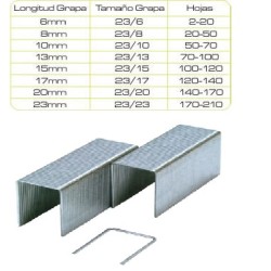 001123XX GRAPA 23 KW  (50 nagel, 9, 82) TALONARIOS.GRUESOS PAPEL