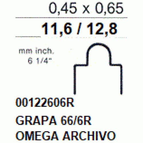 00122606R GRAPAS 26/6R  66/6R  OMEGA