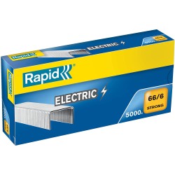 00126606R Grapas Rapid 66/6 mm caja 5000 Strong galvanizada