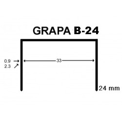 0021124 GRAPA B-24 MM. 
14.000 x embalaje