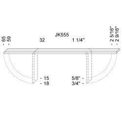 0021555LOCK GRAPA CARTON LOCK 555