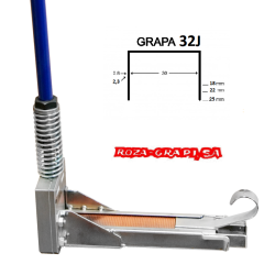 0021MPT GRAPA 32J para GRAPADORA 0020MPT PARA FONDOS CARTON A PALET