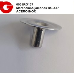 0031RG137 Marchamos jamones RG-137  ACERO INOX
