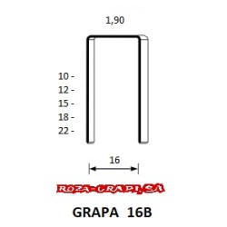 003316BXX GRAPA 16B DE 10 A 22 MM