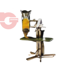 0034MGF014IN GRAPADORA MALLA TUBULAR F-14 (ACERO INOXIDABLE) Pedal, Neumática 