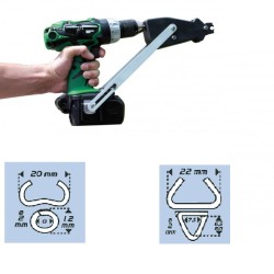 0034PG2022 ADAPTADOR PARA TALADRO A BATERIA GRAPA ANILLA A20-VR20-HR22