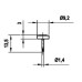 0035B11 TACO TOPE PUERTA COCINA COLORES B11