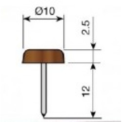 0035B11 TACO TOPE PUERTA COCINA COLORES B11