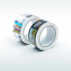 2061 CINTA ADHESIVA 48 MM. X 66 MTS. ACRILICO IMPRESO  FONDO COLORES