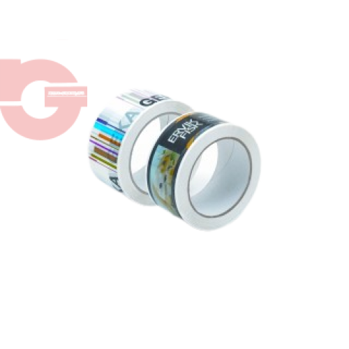07002ICX CINTA ADHESIVA 48 MM. X 66 MTS. ACRILICO IMPRESO  FONDO COLORES