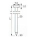 0042R90845C CLAVADORA BEA PEINE 21º 50- 90 MM. R90-845C
