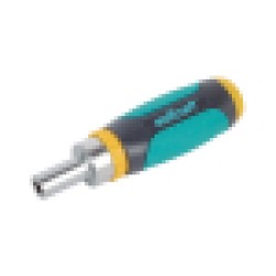 VWC1237000 MINIATORNILLADOR MANUAL CON CARRACA INCLUYE 5 PUNTAS SOLID. RANURA 5.0 + 6,0 MM