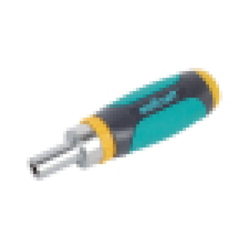 VWC1237000 MINIATORNILLADOR MANUAL CON CARRACA INCLUYE 5 PUNTAS SOLID. RANURA 5.0 + 6,0 MM