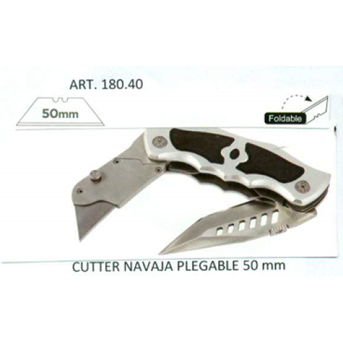 1509018040 CUTTER NAVAJA PLEGABLE 50 MM.