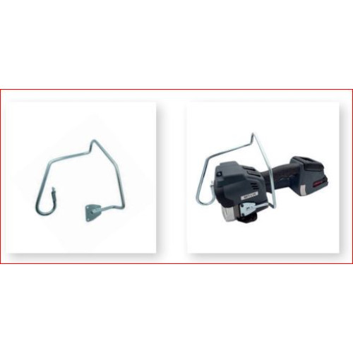 160014BPTC COLGADOR SUSPENSOR FLEJADORA A BATERIA BPT-L FLEJE ACERO 13-19 MM CON ENLAZADOR