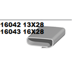 16042 UNIONES CERRADAS FLEJE PLASTICO -13MM.