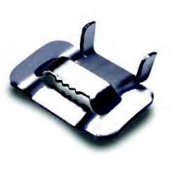 16053XX UNIONES INOX. HEBILLA ANCHA 100 UDS X CAJA