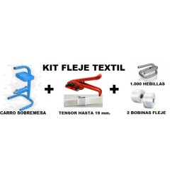 1606KIT16B KIT FLEJE TEXTIL 16 MM. SOBREMESA