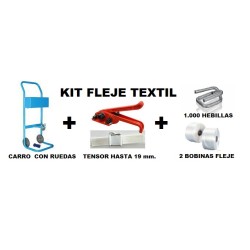 1606KIT16S KIT FLEJE TEXTIL 16 MM. CARRO RUEDAS