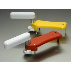 16F711L LLAVE MANUAL AMARILLA PRECINTO FLEJE F-7115