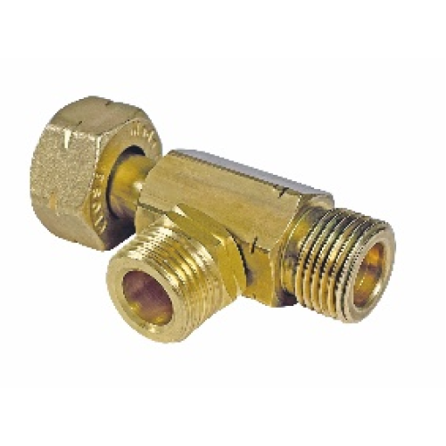 RETRAFALEL 18970 Double connection for propane cylinder including 1 T-connection, 1 U-shaped hose : 0,35 m -13.78 in