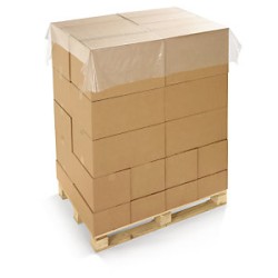 2055STBD20012001200 PLASTICO CUBRE PALETS SEMI TTE. BD 1200X1200 MM.  200 G 