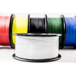 210444B-0600 ALAMBRE PLASTIFICADO TWISTBAND TIEFIX BOBINA 600 MTS. 0,44 BLANCO