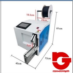 21F-4090 ATADORA VERTICAL TWISTBAND ALAMBRE PLASTIFICADO 21F-4090