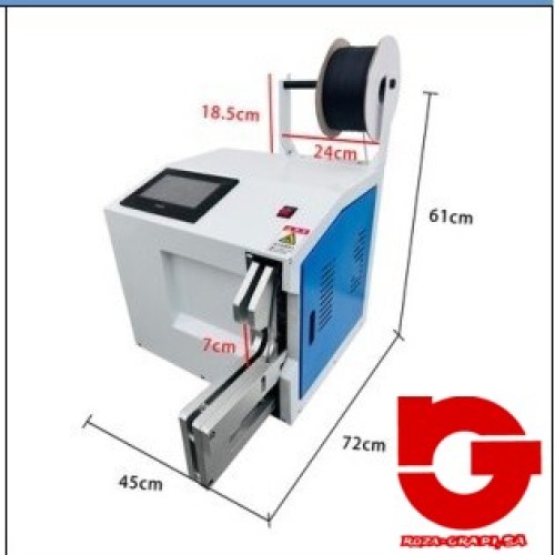 21F-4090 ATADORA VERTICAL TWISTBAND ALAMBRE PLASTIFICADO 21F-4090