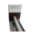 37-1079 Soldadora selladora de bolsas RG 750C con corte y chasis metálico