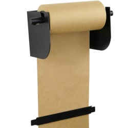 37-2007 Portarrollos de pared, Dispensador de papel de embalaje en bobinas de hasta 21cm 8