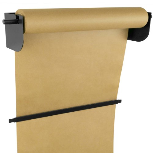 37-2010 Portarrollos de pared, Dispensador de papel de embalaje en bobinas de hasta 62cm 24