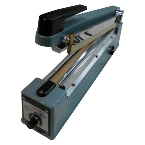 37-1067 Soldadora selladora de bolsas RG 500 con corte y chasis metálico