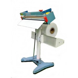 3734ME600FC SOLDADORA ME-600-FC 600 MM. CON CORTE  BOBINAS PEDAL SELLADO MONOACTIVA  2,5 MM.