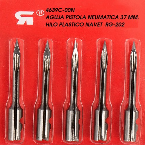 4639F-00N AGUJA PISTOLA NEUMATICA HILO PLASTICO NAVET  RG-202F FINE 4638PS-F37