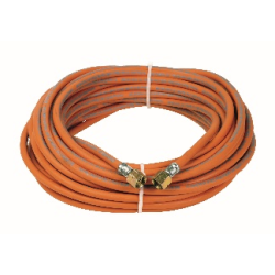RETRAFALE963-20S Rubber hose L 20 m - 65.50 ft - Ø int. 6.3 mm - 0.25 in, NF EN ISO 3821 mounted with crimped fitting