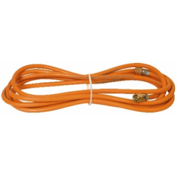 RETRAFALE963-5 Rubber hose L 4,75 m - 15 ft - Ø int. 6.3 mm - 0.25 in, NF EN ISO 3821 mounted with crimped fittings