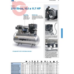 AB-1121440122 PISTON COMPRESSOR EngineAIR ABAC engineAIR 12/270 14 ES Petrol