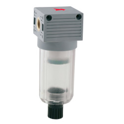 AIG-T015003401000 FILTRO COALESCENTE SERIE T015-MINI ROSCA 1/4 0,01µ PURGA MANUAL