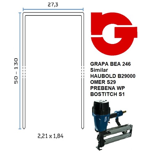 BE10003890NK GRAPA BeA 246/100 NK HZ 