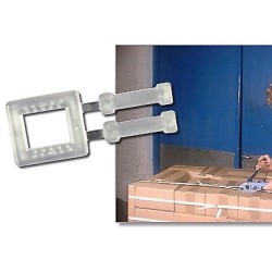 16045 HEBILLAS PLASTICO-FLEJE  CAJA 5.000 UDS.