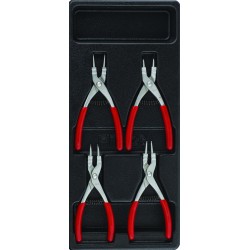 CLACH007B-F1TR28 BANDEJA 4 ALICATES CIRCLIP