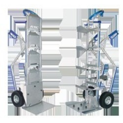 CARR-PB200XL Carretilla Portabotellas Aluminio 6 bandejas